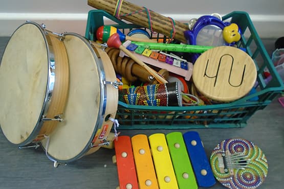 Music therapy for children in Cornwall
